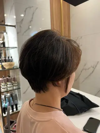 ショート 村中 逸紀のヘアスタイル