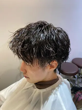 ショート パーマ ♡レイヤーカット れお♡のヘアスタイル
