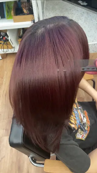 ロング 美髪矯正‎×髪質改善 任せて🤍Ko-taのヘアスタイル