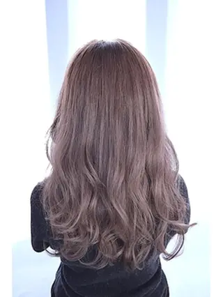 ミディアム カラー cecilhair 博多 手島のヘアスタイル