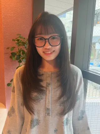 ロング 透明感カラー♡ 原宿美容室¦Rinaのヘアスタイル