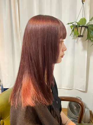 セミロング 園田 渉 ◤SHIKIO◢のヘアスタイル