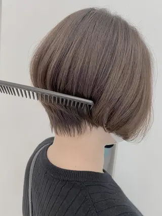 ショート カラー ヘアアレンジ 縮毛矯正/メンズ歓迎 Ryota🌻のヘアスタイル