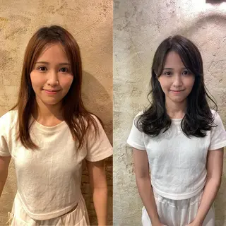 ロング セキネ シュウヘイのヘアスタイル