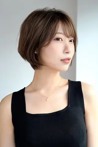 ショート soy kufu 川勝のヘアスタイル
