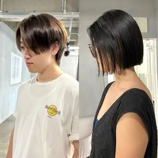 ショート カラー メンズ メンズ/ダブルカラー /パーマ/来栖慧💈のヘアスタイル