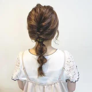 ヘアアレンジ IORI #韓国ヘア#髪質改善のヘアスタイル