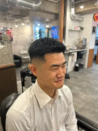 ショート パーマ メンズ 💈✂︎RINTA ✂︎💈のヘアスタイル
