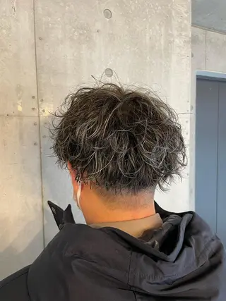 ショート カラー パーマ メンズ 🔥メンズ特化パーマ 🦖増田弘明🦖のヘアスタイル