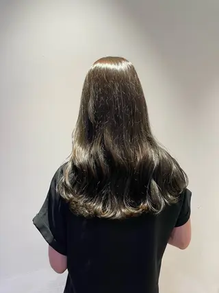 ロング カラー たなか こころ🎀のヘアスタイル