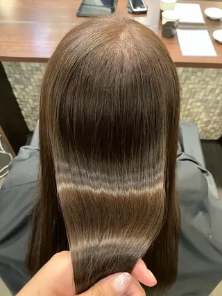 ロング カラー 透明感カラー/ moyu🌷のヘアスタイル