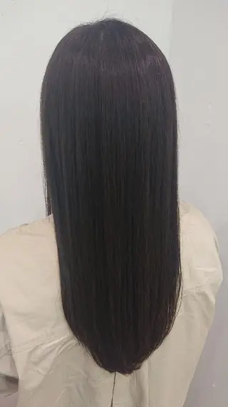 セミロング カラー 山口 彩海のヘアスタイル