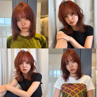ショート 🩷似合わせカット 🩷透明感カラーのヘアスタイル
