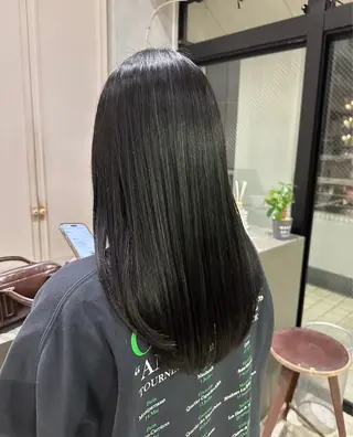 カラー 透明感カラー yuiのヘアスタイル