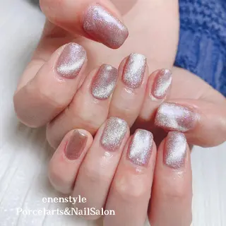 ミディアム ネイル 🐾enen style 🐾のネイルデザイン