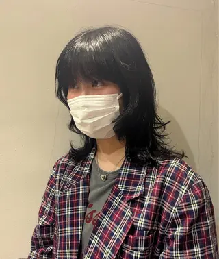 ミディアム KOYUKI⛄️ [大阪美容室]🚏のヘアスタイル