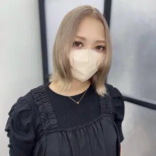 ミディアム カラー Ren. 🦋デザインカラーのヘアスタイル