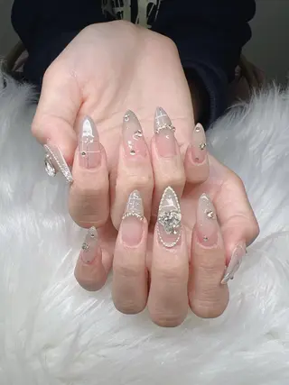 ネイル Lee Nails チップ長さだし専門店のネイルデザイン