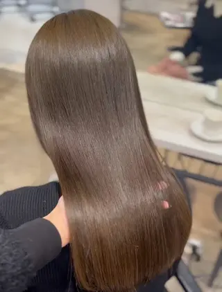ロング パーマ 似合わせカラー🌈 髪艶縮毛矯正🪞ちばのヘアスタイル