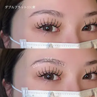 マツエク・マツパ 🎀束感マツエク/ カカエ アイナ🎀のマツエク・マツパデザイン
