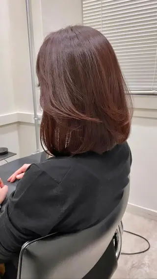 ミディアム Yuka ∥ 深層筋 ×睡眠改善ヘッドスパのヘアスタイル