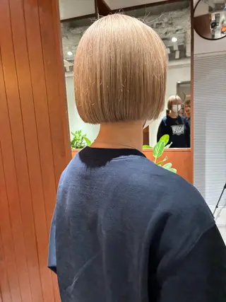ショート カラー ヘアアレンジ 💟Opus // Mizuki🐕のヘアスタイル