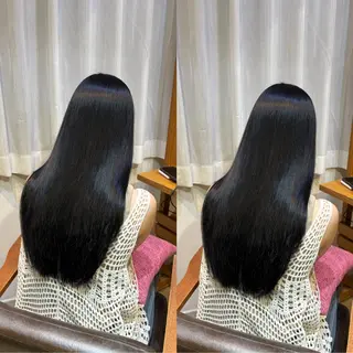 ロング カラー RINNO🌷透明感 カラー/髪質改善のヘアスタイル