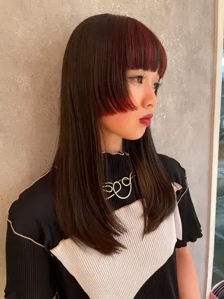 ロング カラー Riku 西荻窪/メンズカットのヘアスタイル