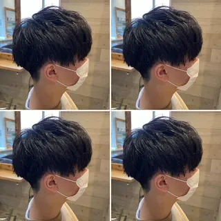 カラー メンズ メンズパーマ特化 望月謙二郎のヘアスタイル