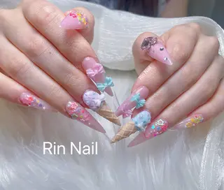 ネイル Rin Nail 新大久保店のネイルデザイン