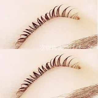 マツエク・マツパ Vie  Ange erikaのマツエク・マツパデザイン