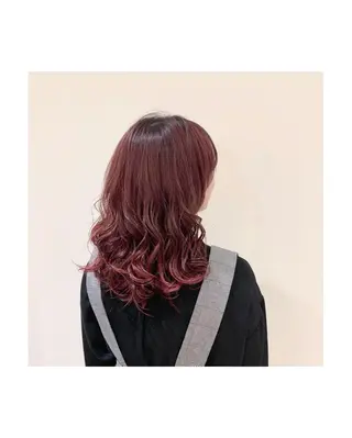 ミディアム 藤原 健人のヘアスタイル