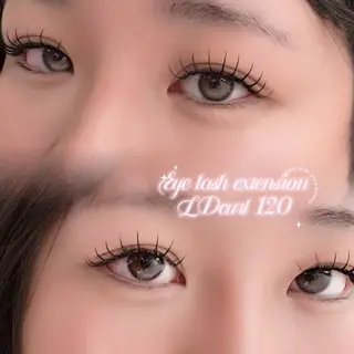 マツエク・マツパ Le'a first KANAMI🤎🎀のマツエク・マツパデザイン