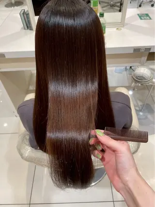 カラー 鈴木 樹奈のヘアスタイル