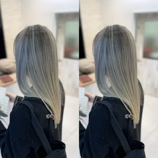 セミロング Y Uのヘアスタイル
