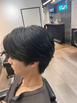 ショート メンズカット、パーマ 特化🔥🌊瀬川竜生のヘアスタイル