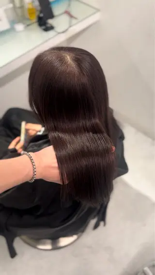 カラー レイヤー×透明感カラ ー🕊AZUSAのヘアスタイル