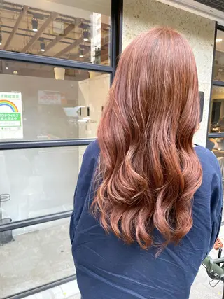 ロング カラー ハイライトが 得意なニキです😊のヘアスタイル