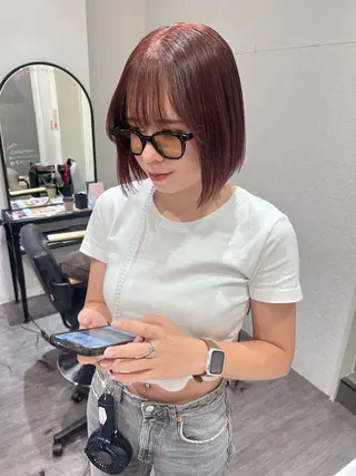 ショート トップスタイリスト/ アユミのヘアスタイル