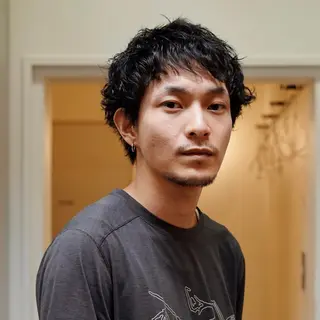 ショート パーマ メンズ 今出 りょうやのヘアスタイル
