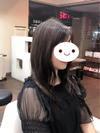 ロング カラー 中野 大士のヘアスタイル