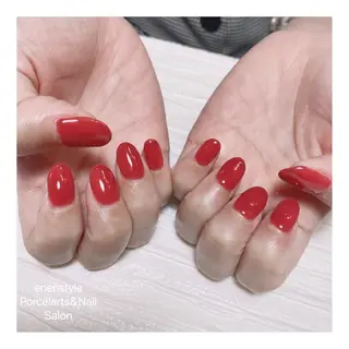ミディアム ネイル 🐾enen style 🐾のネイルデザイン