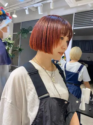 ショート カラー メンズ清潔感のプロ 💈メンズパーマ藤田のヘアスタイル