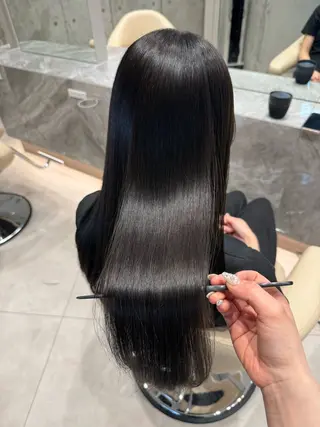 ロング カラー 木村 智美のヘアスタイル