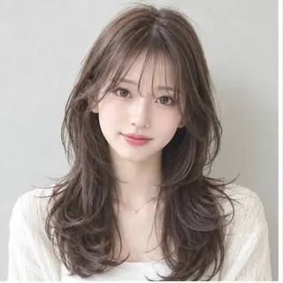 ロング 菅原 大佑のヘアスタイル