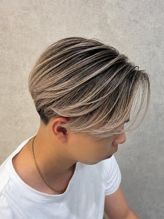 カラー メンズ バレイヤージュ特化｜ Takuのヘアスタイル