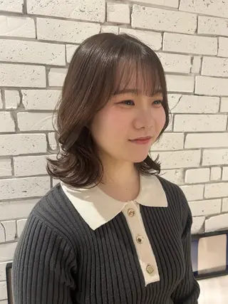 カラー chiharu 𝜗𝜚꙳.*のヘアスタイル