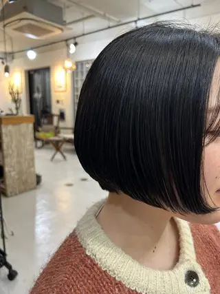 ショート 🌷無料ボブ カットモデル🌷雅のヘアスタイル