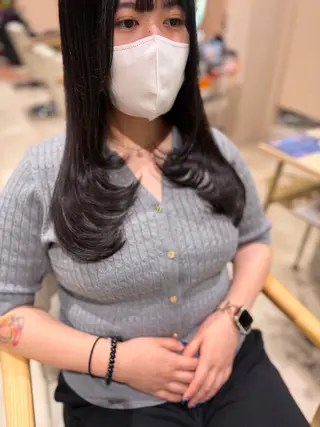 ミディアム zest/bis Rin ʚ🎀ɞのヘアスタイル