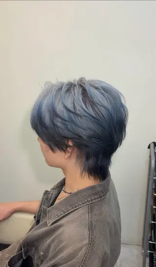 メンズ ))カラー特化(( 渡邉 怜のヘアスタイル